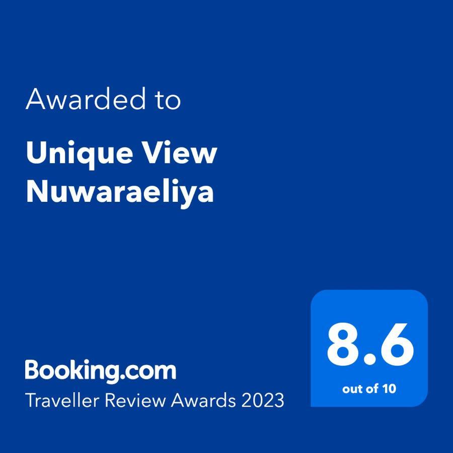 Hotel Unique View Nuwaraeliya Nuwara Eliya Exteriér fotografie
